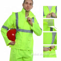 High Visibility Raincoat Oem Service Security Waterproof Traffic High Vis Raincoat Manufactory